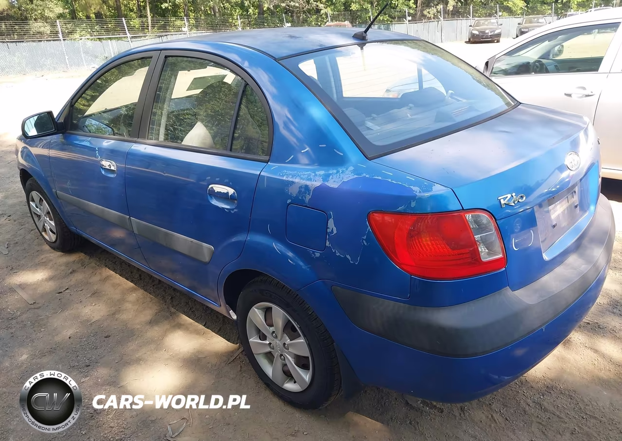 2008 Kia Rio Lx VIN:KNADE123686348665 - 3