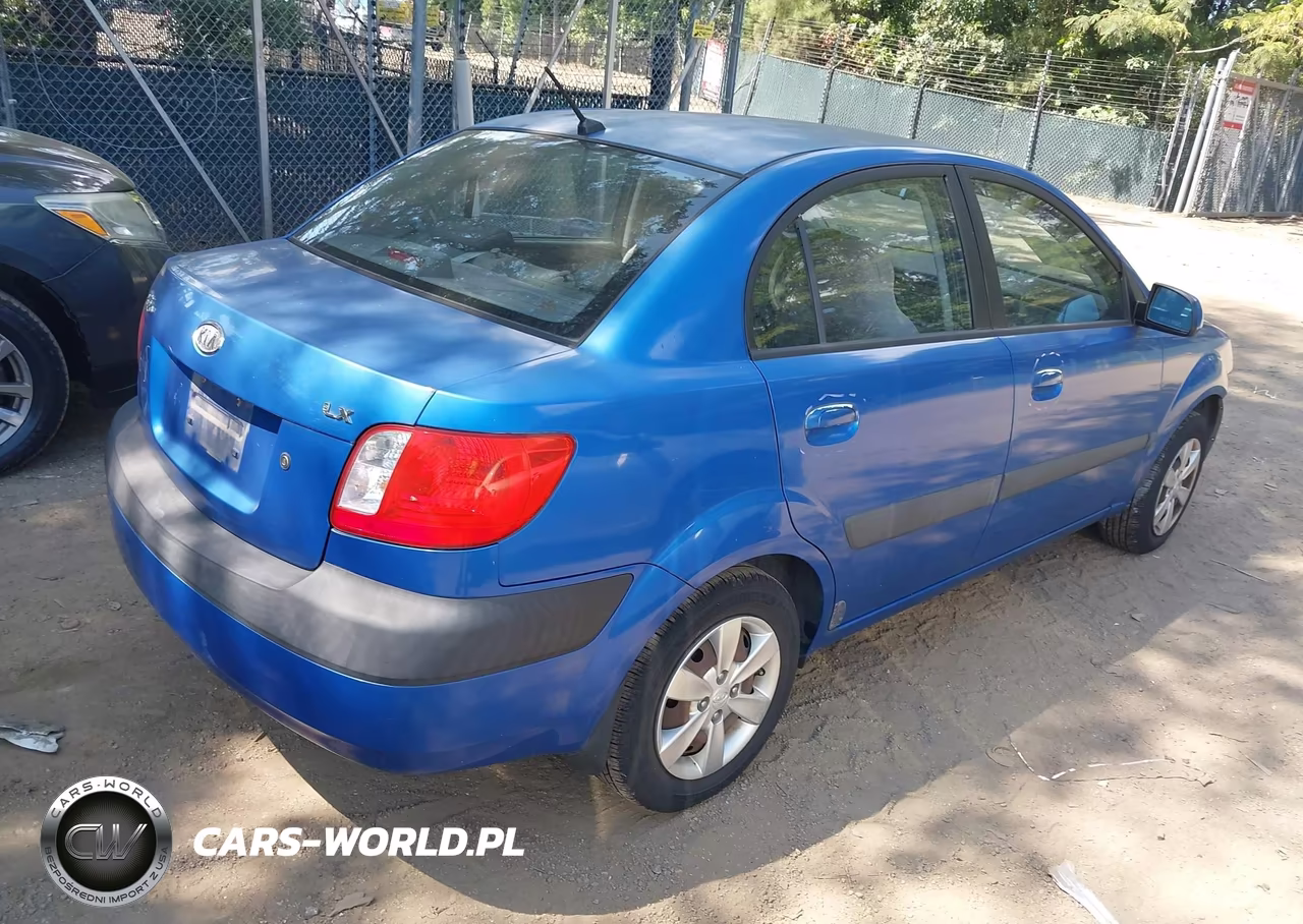 2008 Kia Rio Lx VIN:KNADE123686348665 - 4