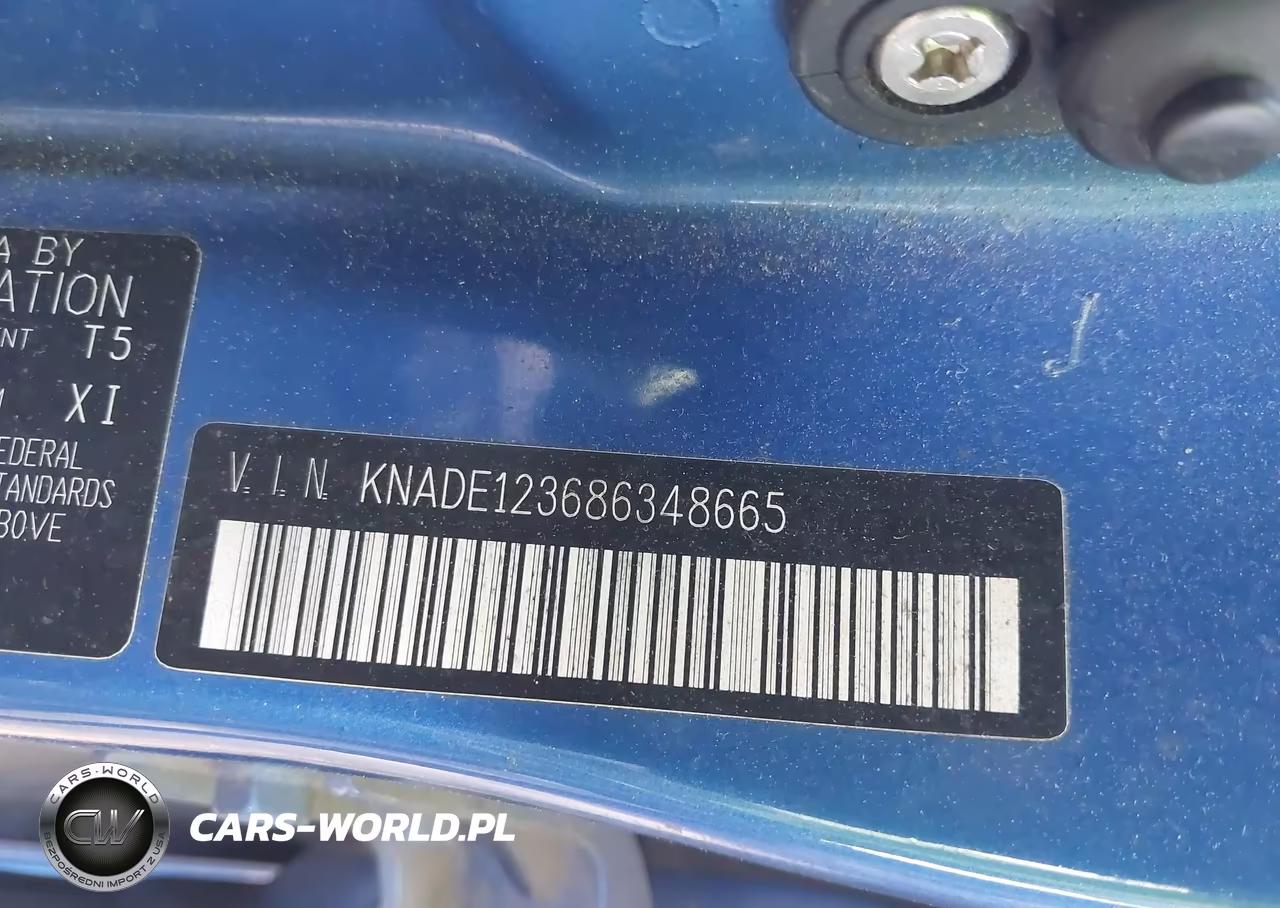 2008 Kia Rio Lx VIN:KNADE123686348665 - 9