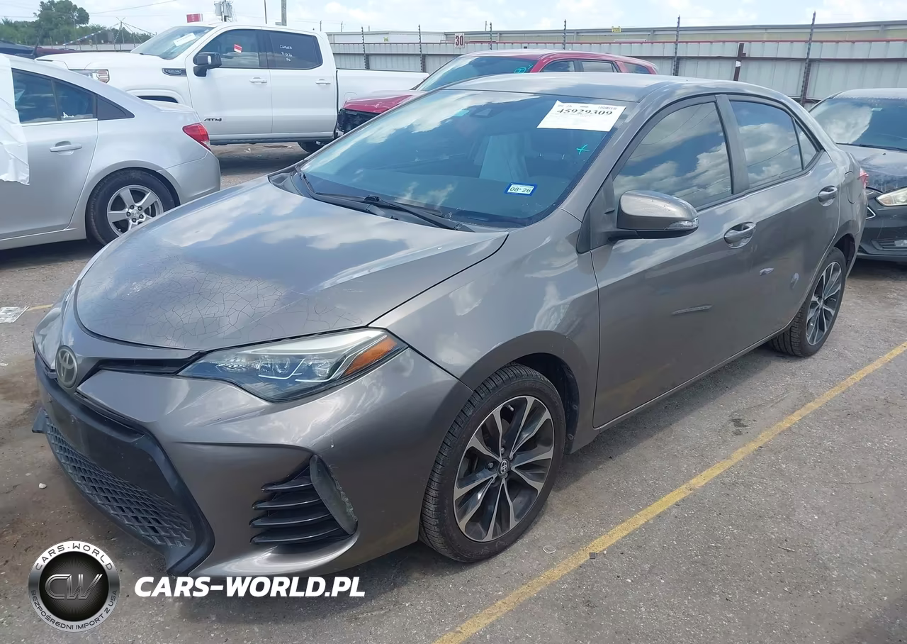 2017 Toyota Corolla Se VIN:5YFBURHE8HP732833 - 2