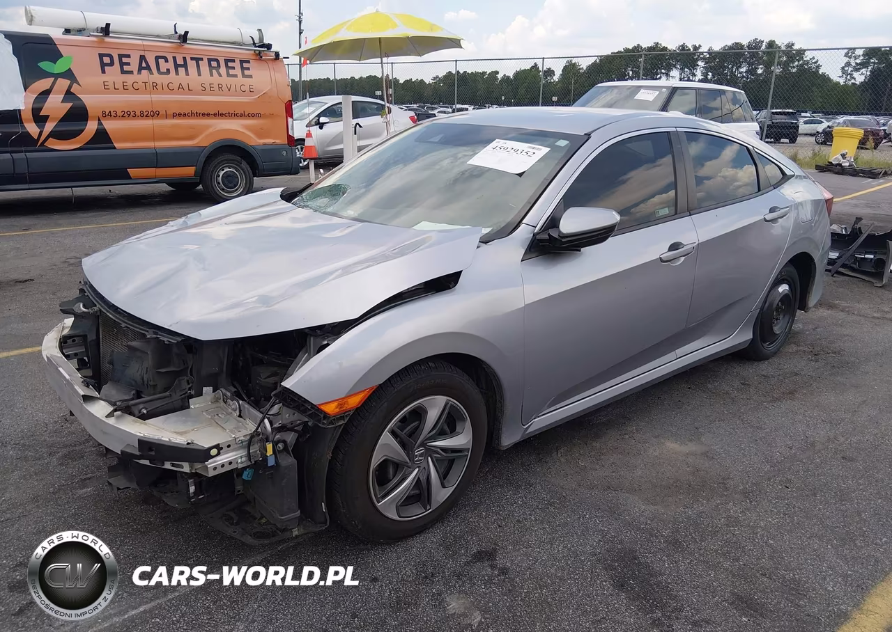 2020 Honda Civic Lx VIN:2HGFC2F67LH533652 - 2