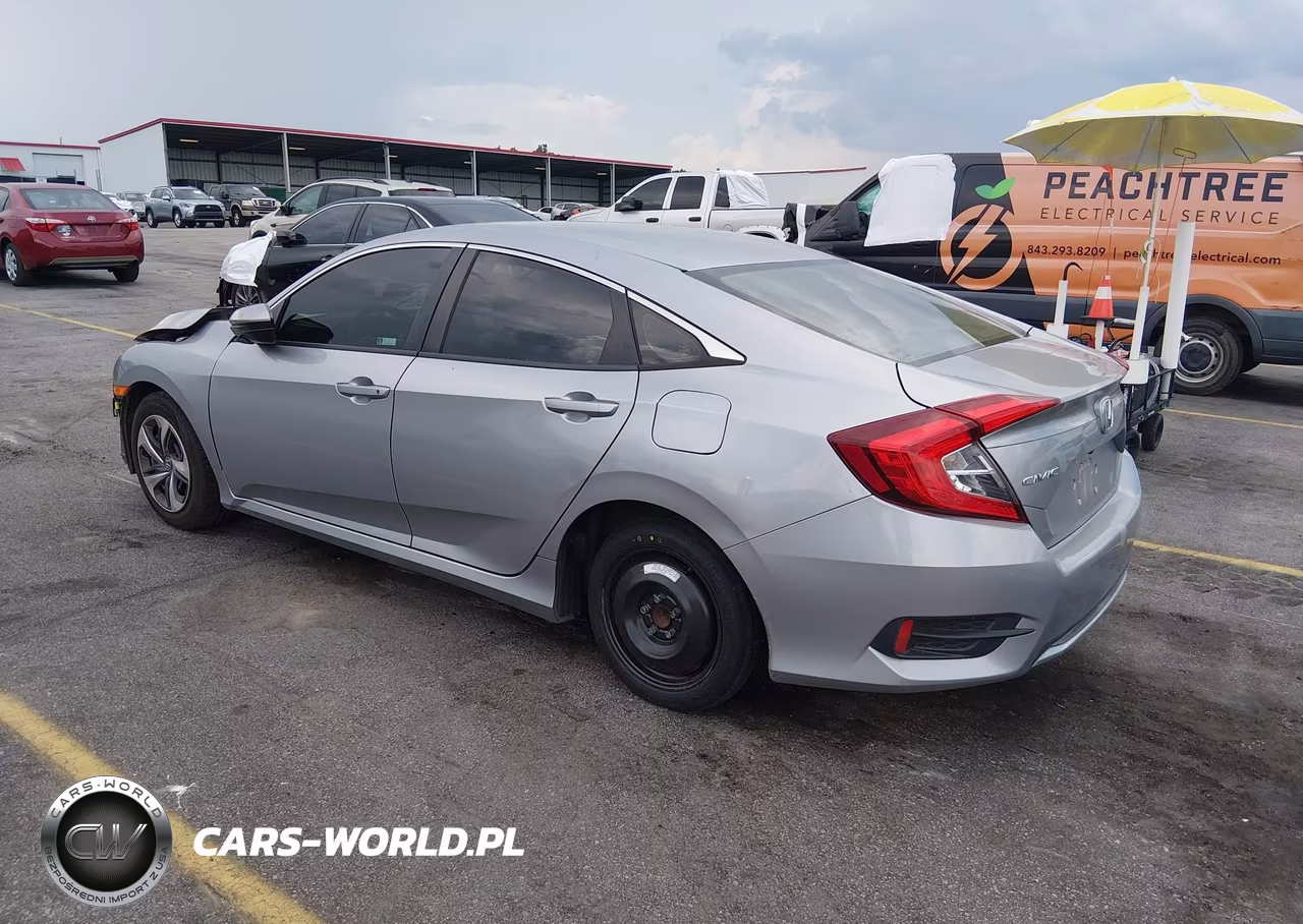 2020 Honda Civic Lx VIN:2HGFC2F67LH533652 - 3