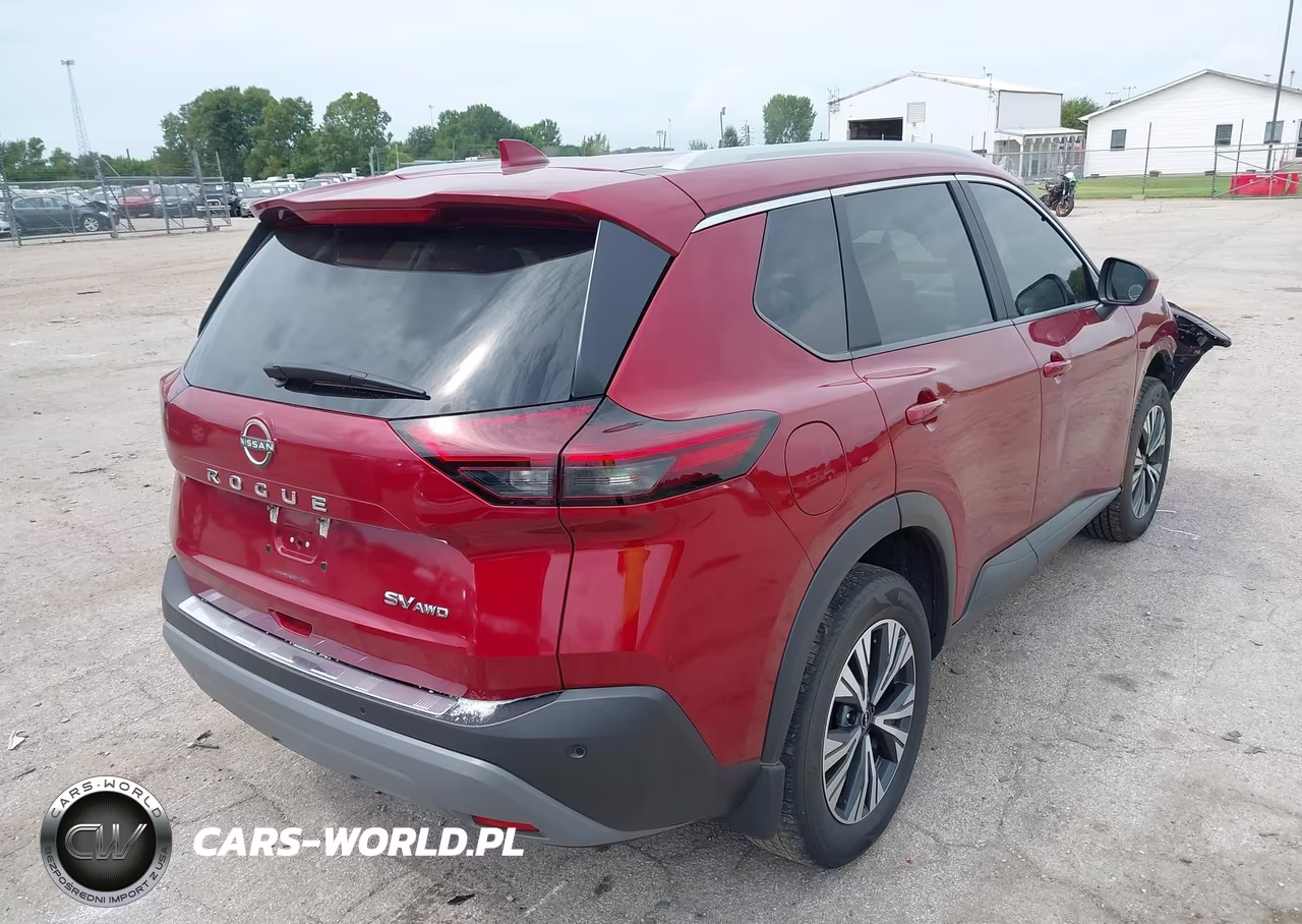 2023 Nissan Rogue Sv Intelligent Awd VIN:5N1BT3BB1PC764606 - 4
