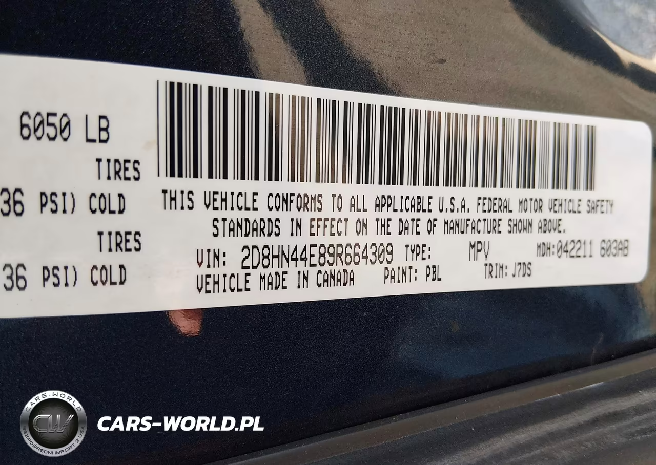 2009 Dodge Grand Caravan Se VIN:2D8HN44E89R664309 - 9