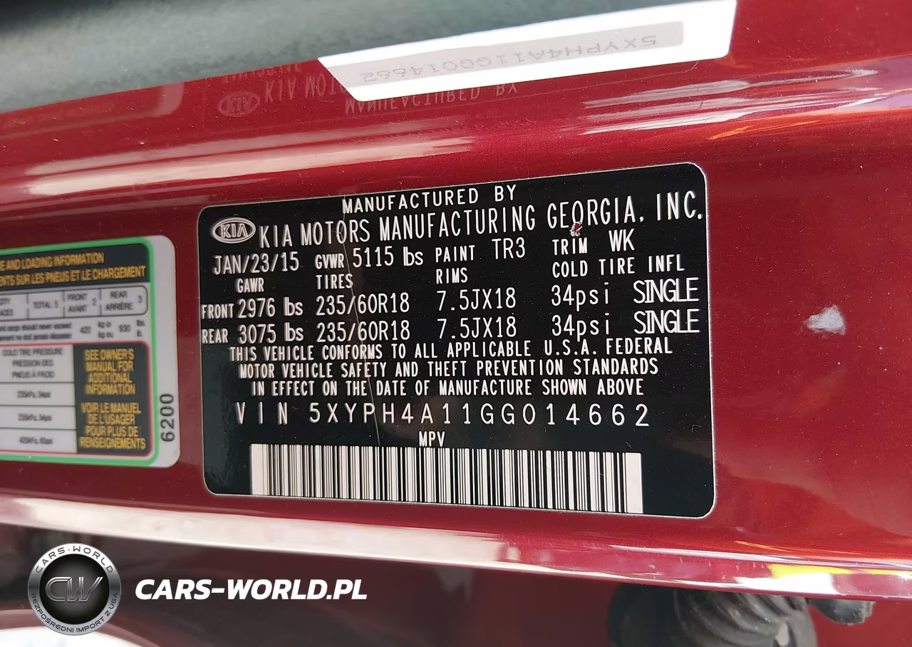 2016 Kia Sorento 2.0T Ex VIN:5XYPH4A11GG014662 - 9