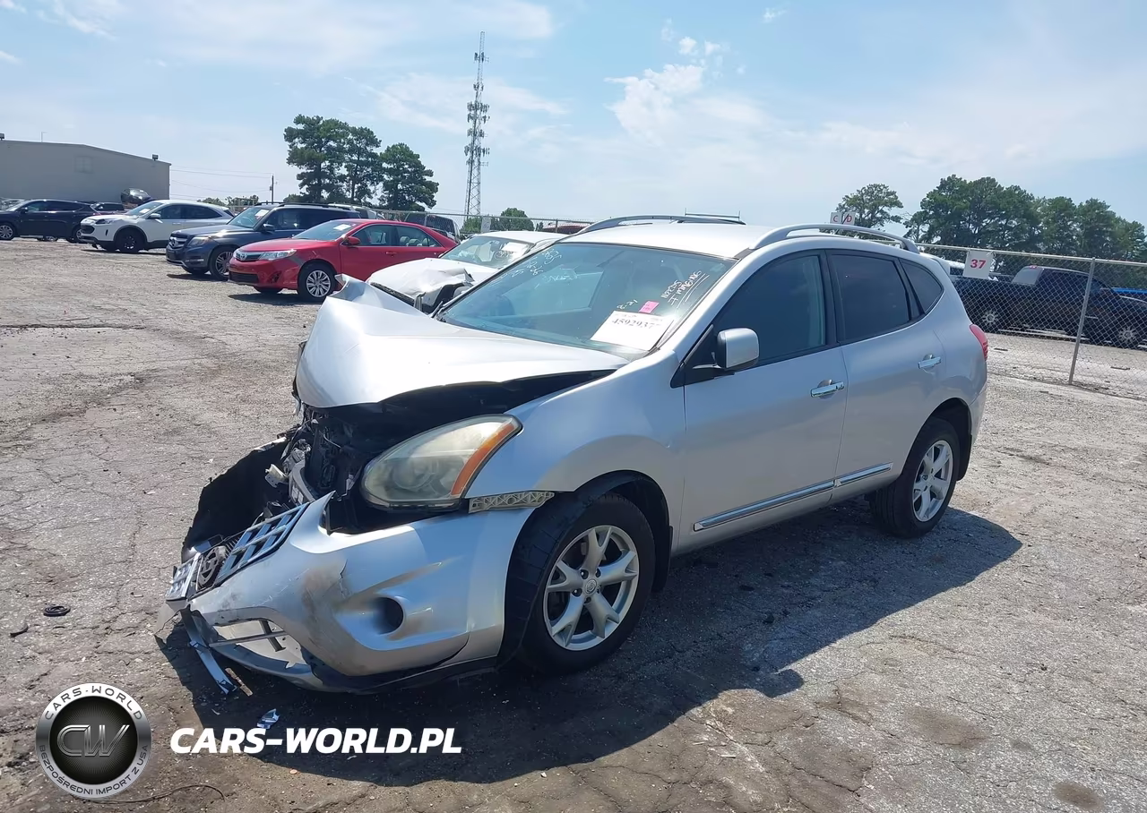 2011 Nissan Rogue Sv VIN:JN8AS5MT7BW577144 - 2