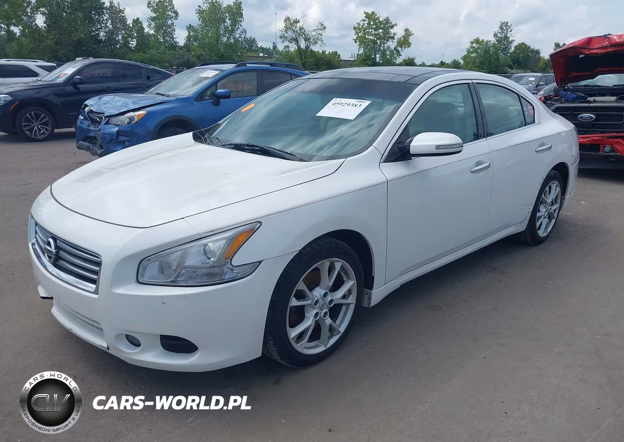 2012 Nissan Maxima 3.5 Sv VIN:1N4AA5AP1CC845023 - 2