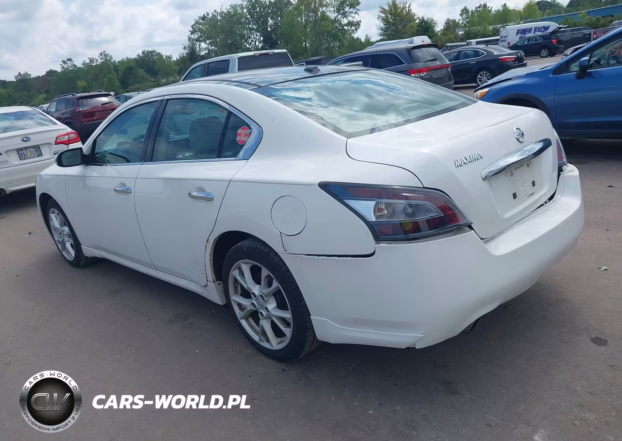 2012 Nissan Maxima 3.5 Sv VIN:1N4AA5AP1CC845023 - 3