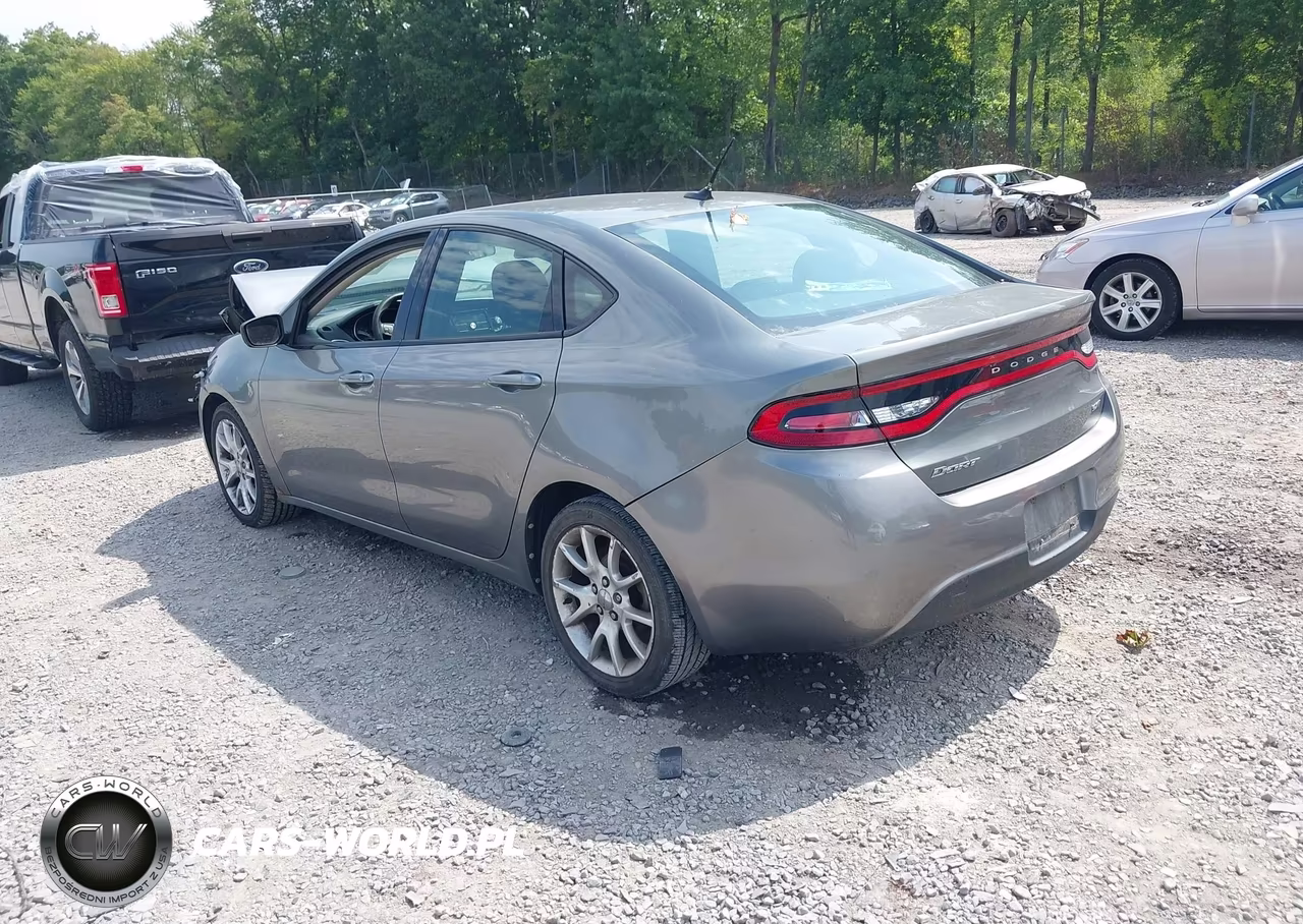 2013 Dodge Dart Sxt VIN:1C3CDFBA4DD150402 - 3