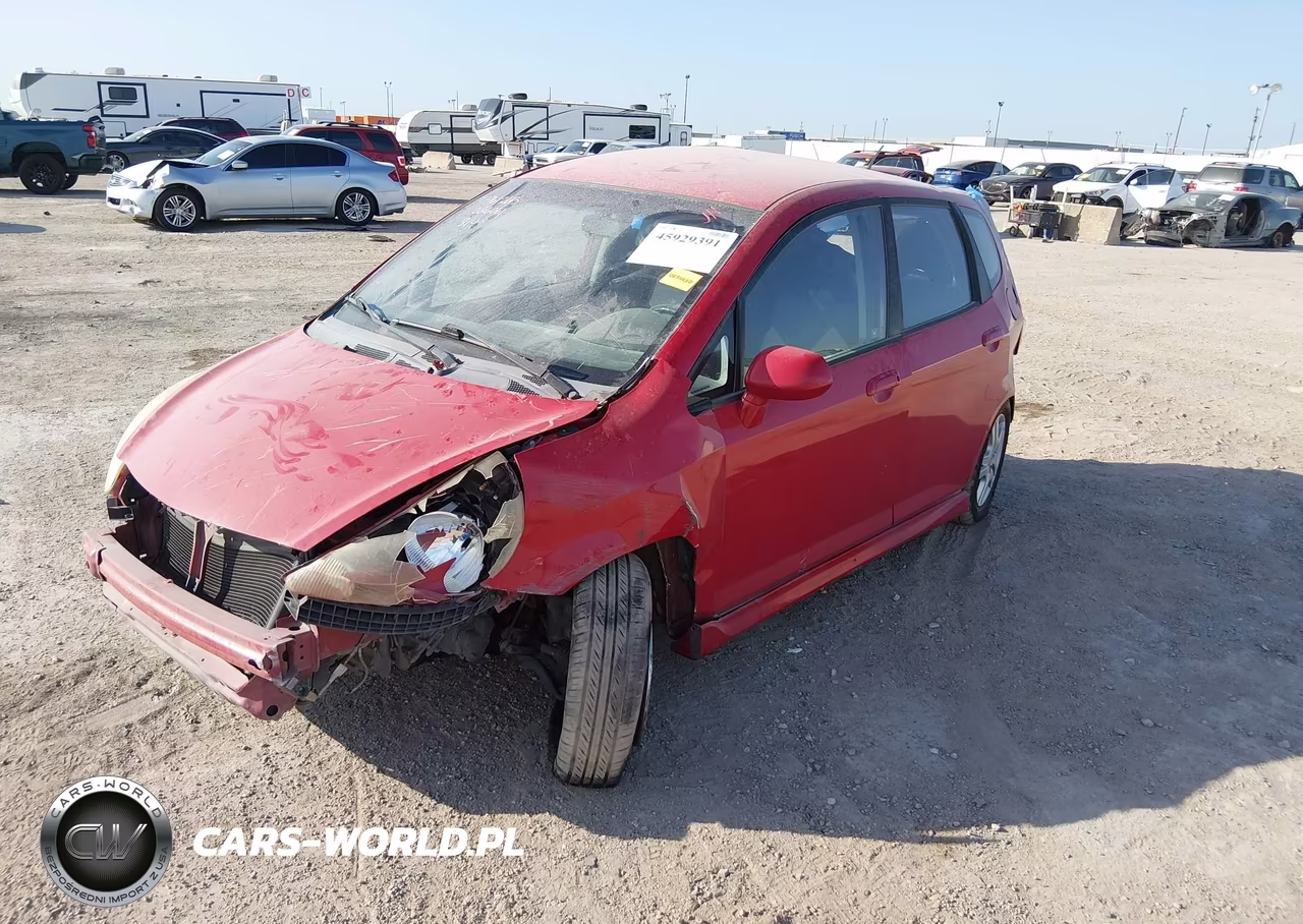 2007 Honda Fit Sport VIN:JHMGD38627S026061 - 2