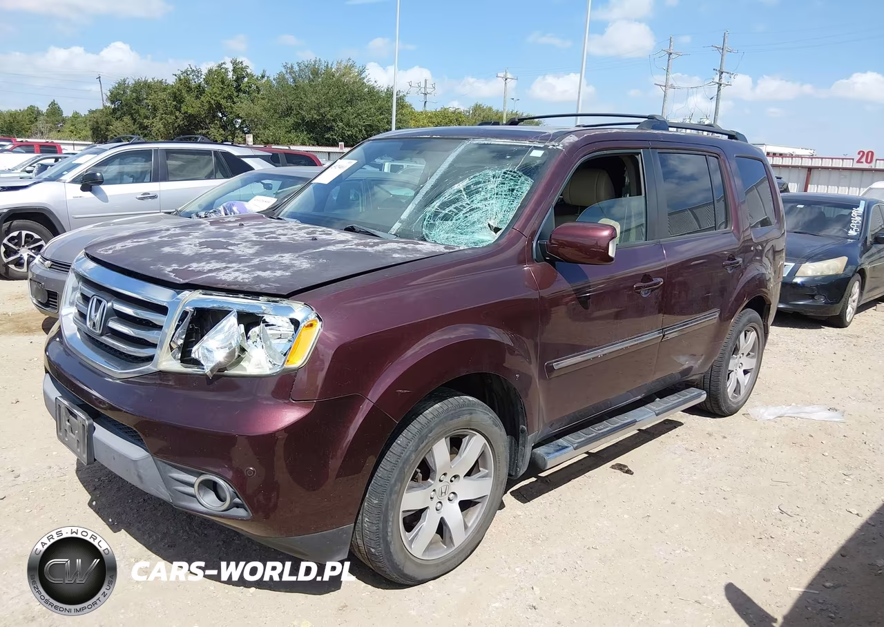 2014 Honda Pilot Touring VIN:5FNYF3H94EB021772 - 2