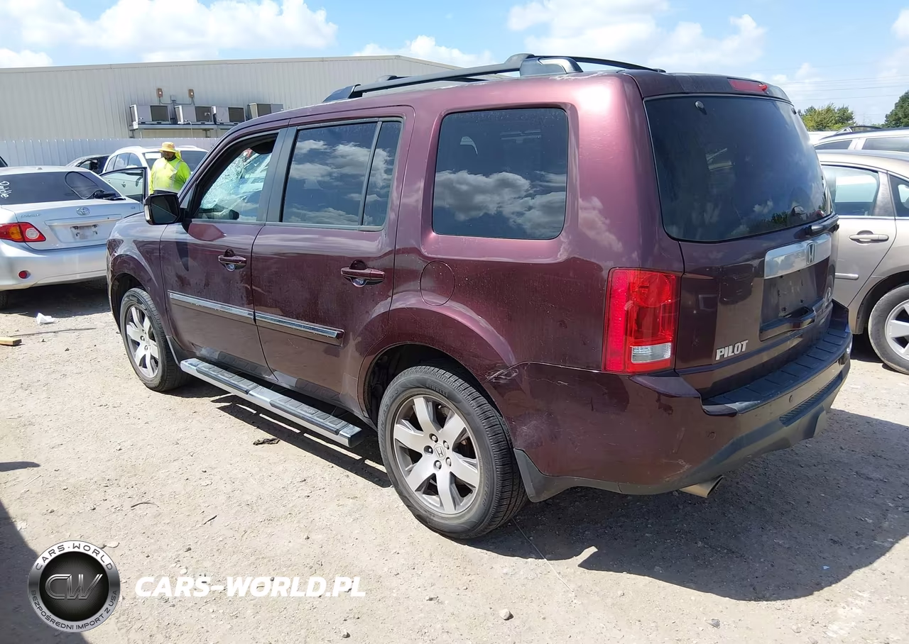 2014 Honda Pilot Touring VIN:5FNYF3H94EB021772 - 3