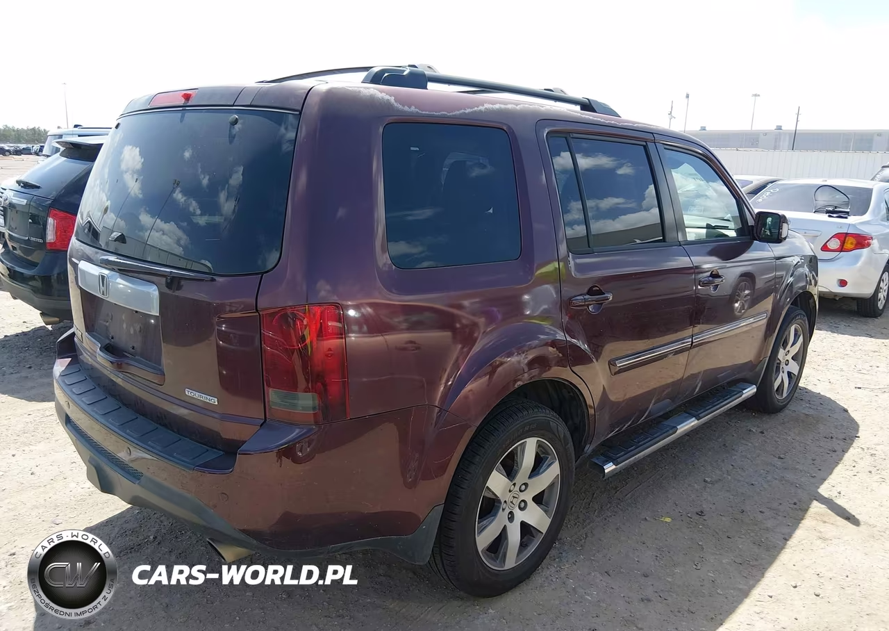 2014 Honda Pilot Touring VIN:5FNYF3H94EB021772 - 4