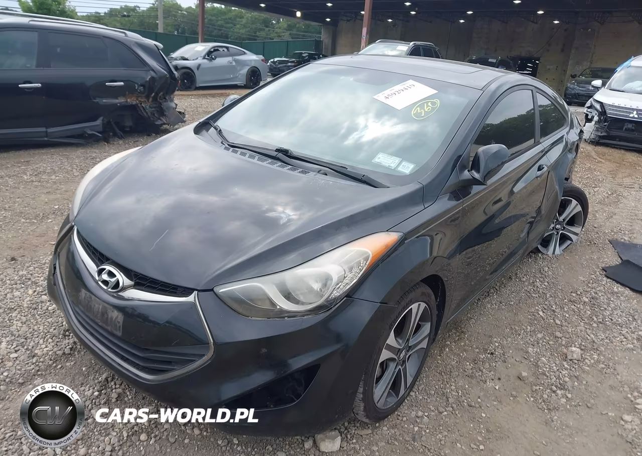2013 Hyundai Elantra Se VIN:KMHDH6AE8DU005447 - 2