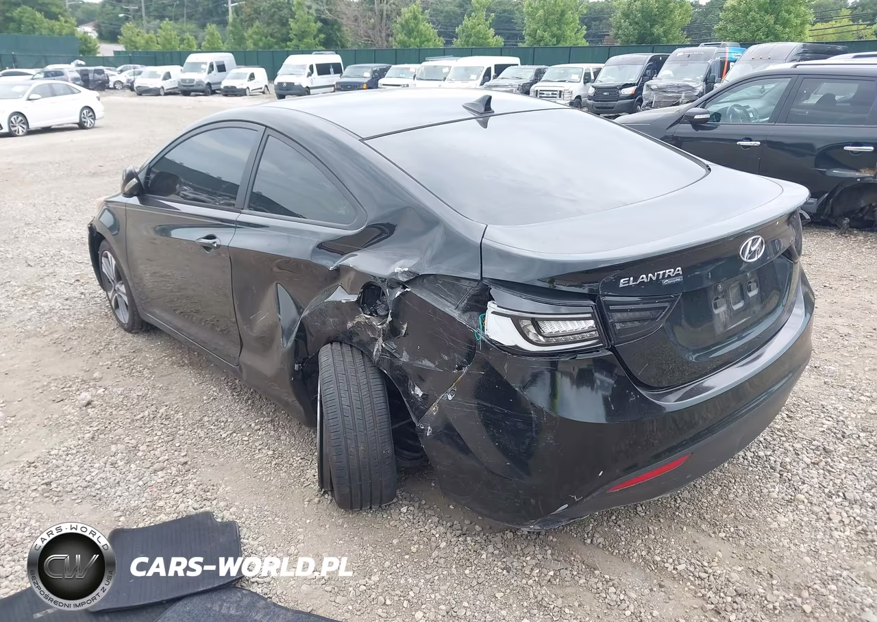 2013 Hyundai Elantra Se VIN:KMHDH6AE8DU005447 - 3