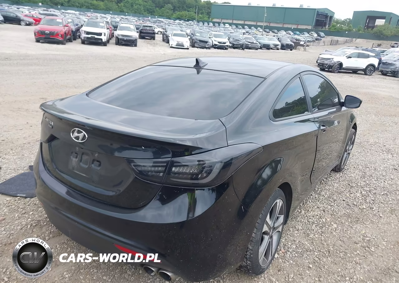 2013 Hyundai Elantra Se VIN:KMHDH6AE8DU005447 - 4