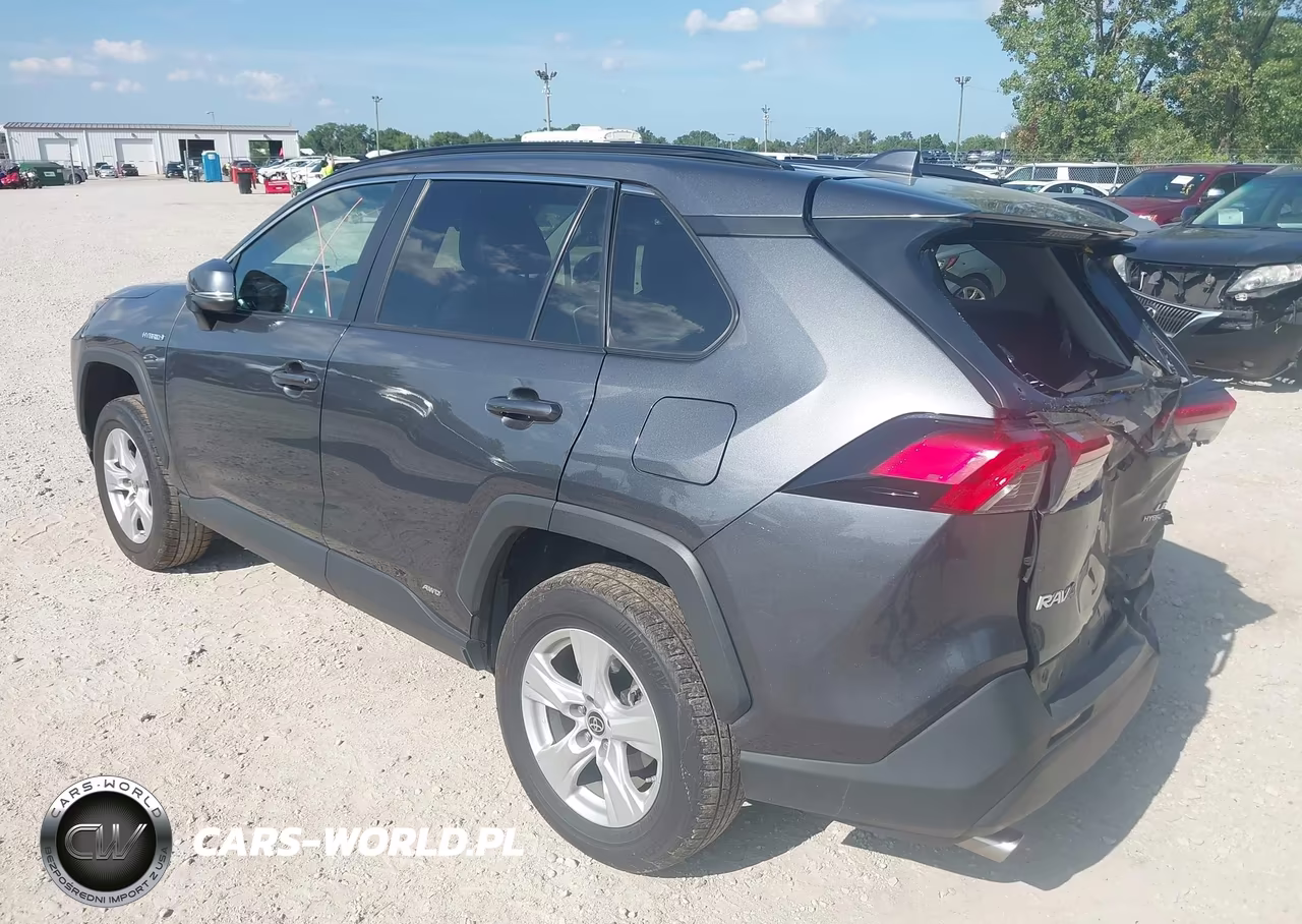 2021 Toyota Rav4 Hybrid Le VIN:4T3MWRFV2MU018783 - 3