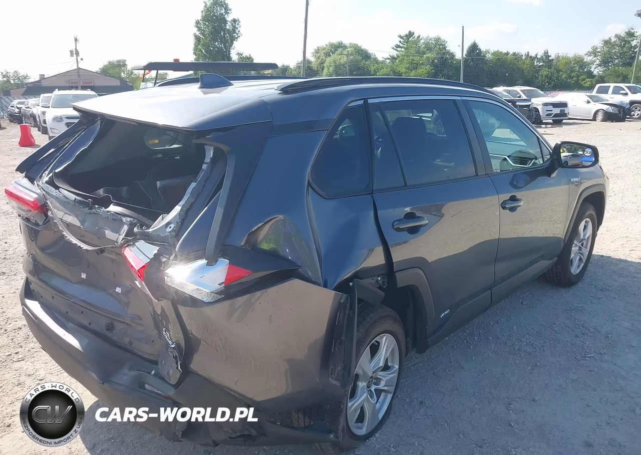 2021 Toyota Rav4 Hybrid Le VIN:4T3MWRFV2MU018783 - 4