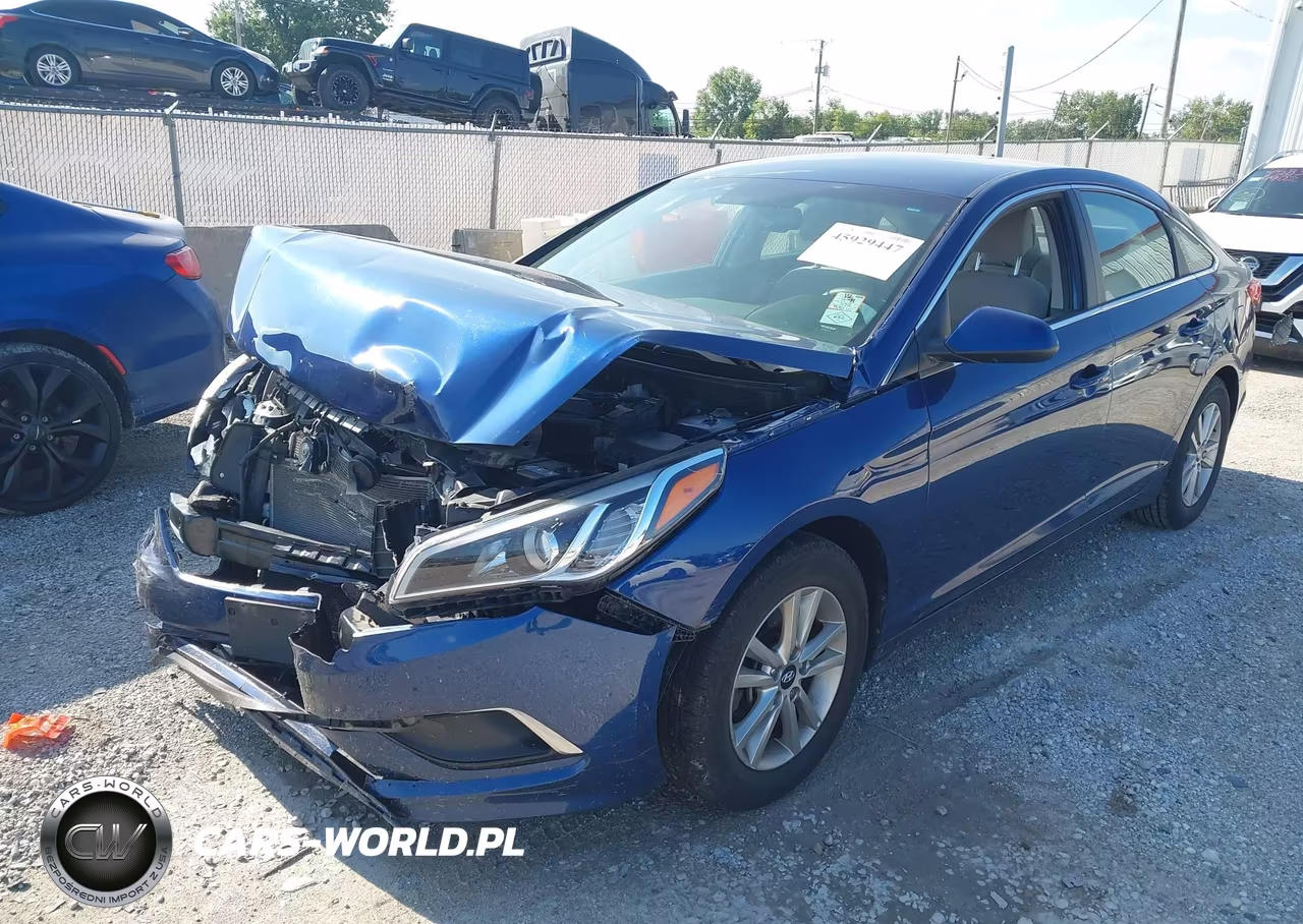 2017 Hyundai Sonata Se VIN:5NPE24AF5HH465219 - 2