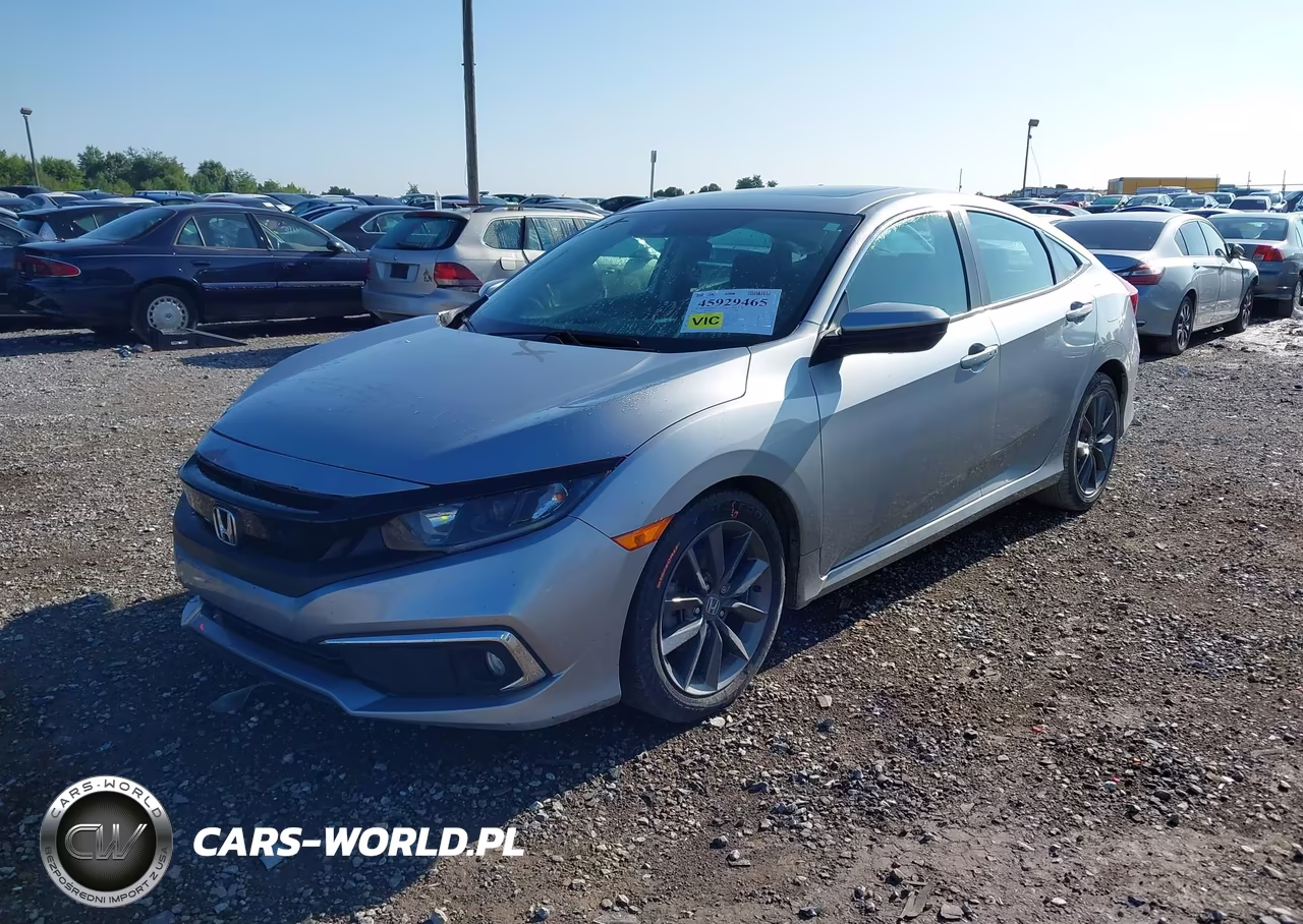 2020 Honda Civic Ex VIN:2HGFC1F35LH681654 - 2