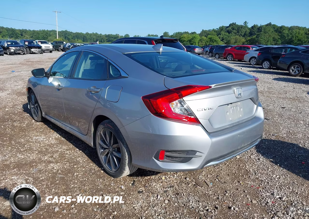 2020 Honda Civic Ex VIN:2HGFC1F35LH681654 - 3