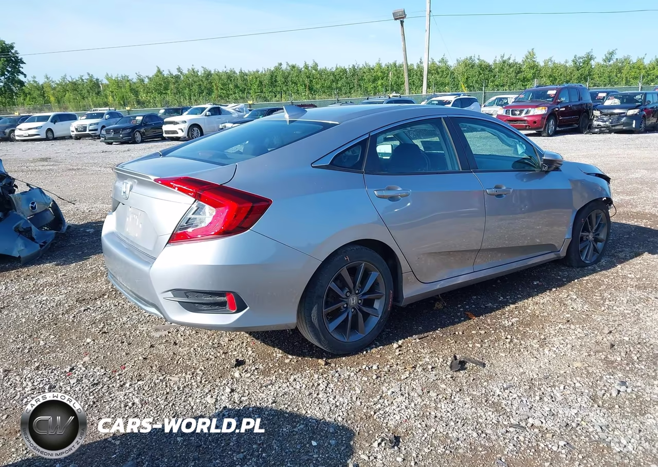 2020 Honda Civic Ex VIN:2HGFC1F35LH681654 - 4