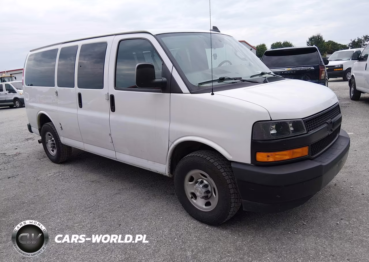 2023 Chevrolet Express Passenger Rwd 2500 Regular Wheelbase Ls VIN:1GAWGEFP7P1106546 - 1