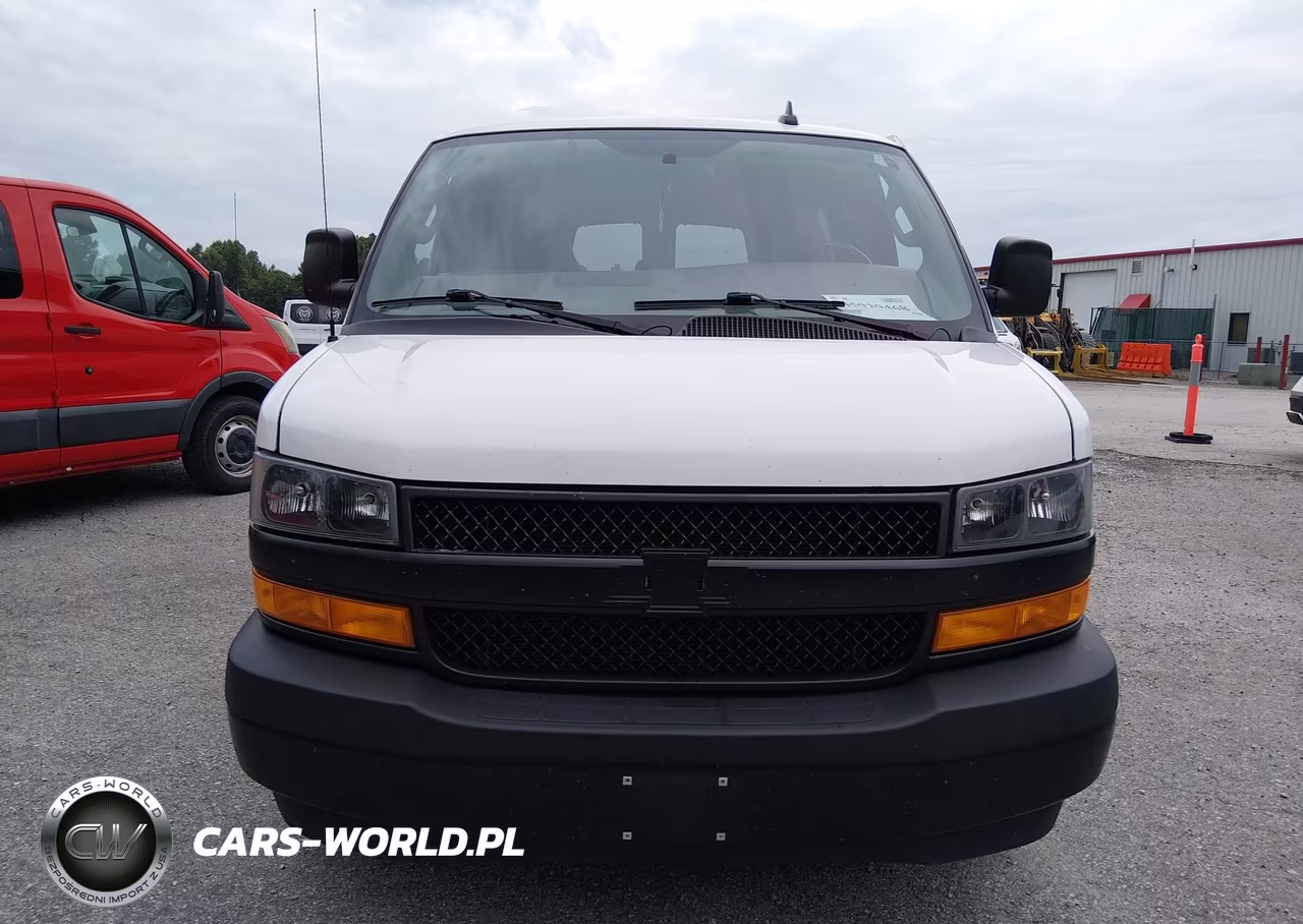 2023 Chevrolet Express Passenger Rwd 2500 Regular Wheelbase Ls VIN:1GAWGEFP7P1106546 - 17