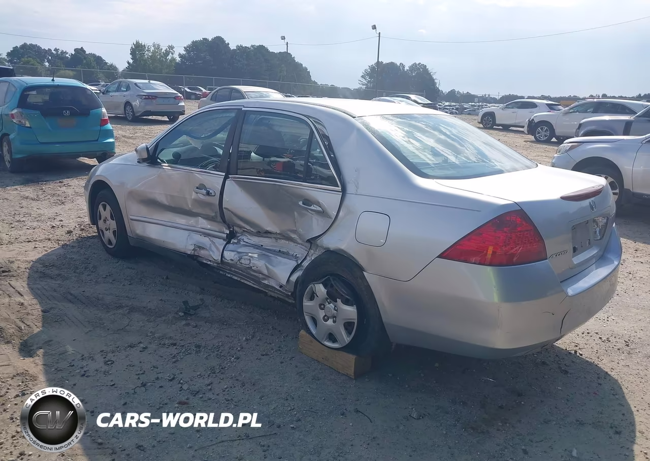 2007 Honda Accord 2.4 Lx VIN:3HGCM56427G710078 - 3