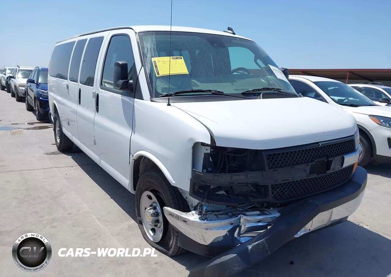 2025 Chevrolet Express Passenger Rwd 3500 Extended Wheelbase Lt – zdjęcie 1 z 18