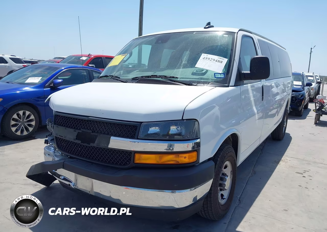 2025 Chevrolet Express Passenger Rwd 3500 Extended Wheelbase Lt VIN:1GAZGPF70S1150342 - 2