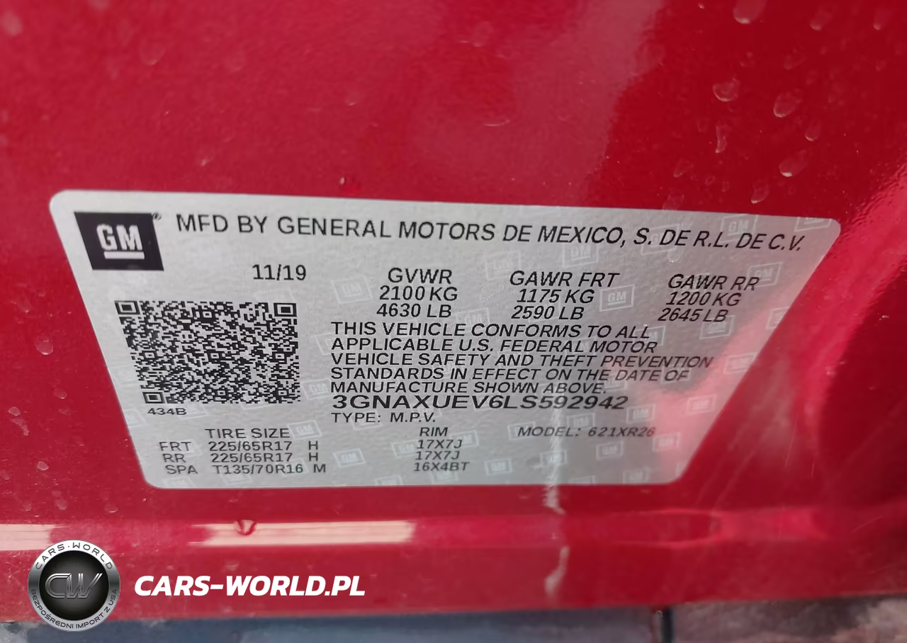 2020 Chevrolet Equinox Awd Lt 1.5L Turbo VIN:3GNAXUEV6LS592942 - 9