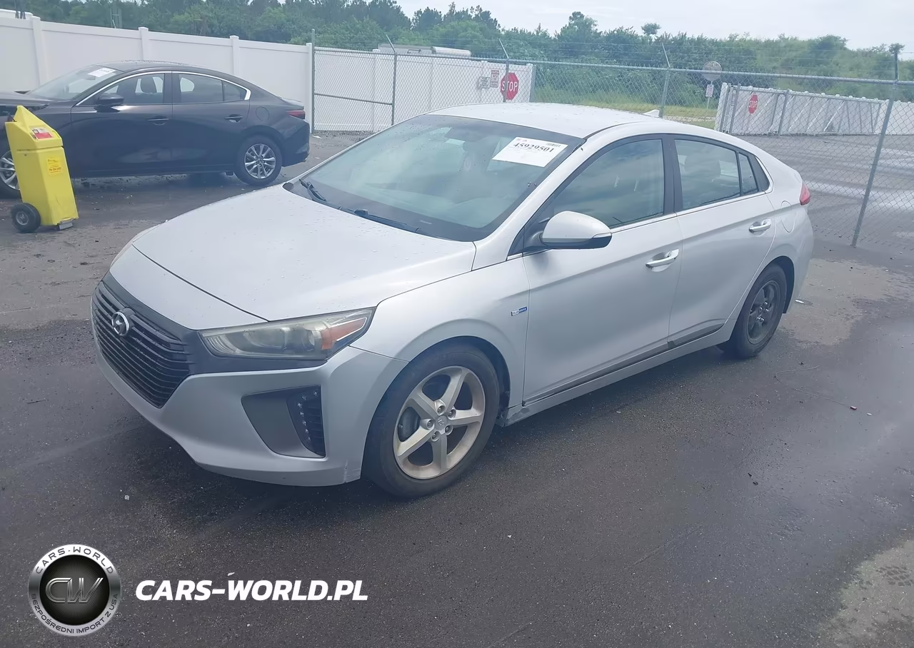 2017 Hyundai Ioniq Hybrid Sel VIN:KMHC75LC4HU028038 - 2