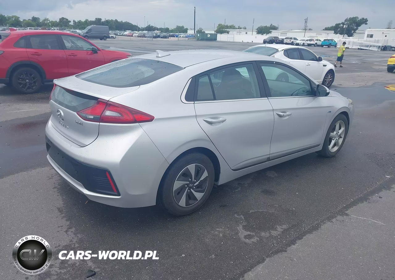 2017 Hyundai Ioniq Hybrid Sel VIN:KMHC75LC4HU028038 - 4