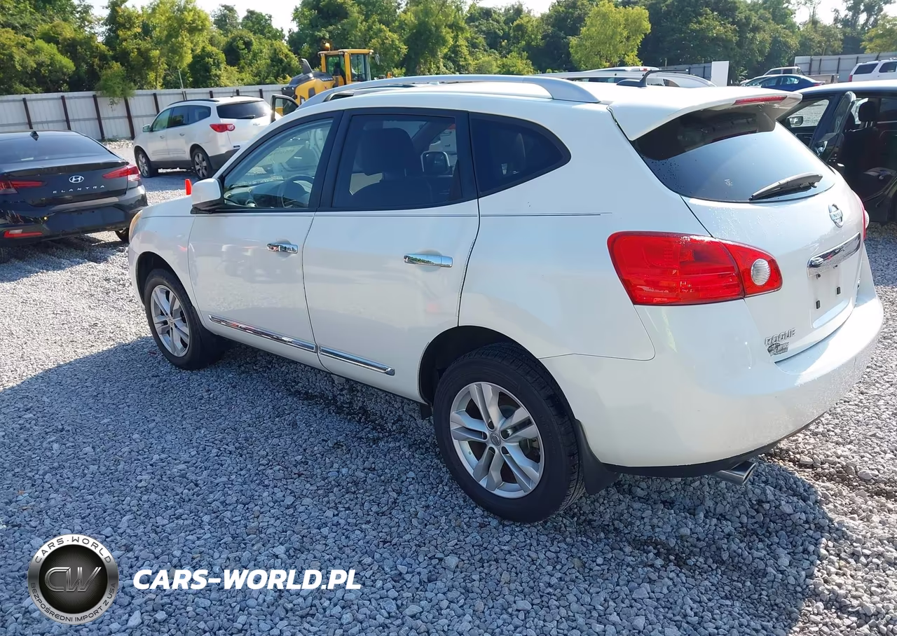 2012 Nissan Rogue Sv VIN:JN8AS5MT7CW303671 - 3