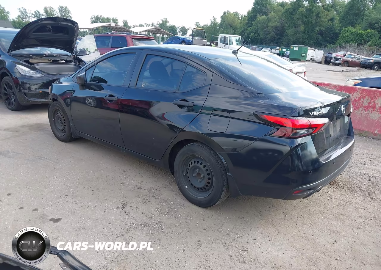 2020 Nissan Versa S Xtronic Cvt VIN:3N1CN8DV9LL806996 - 3
