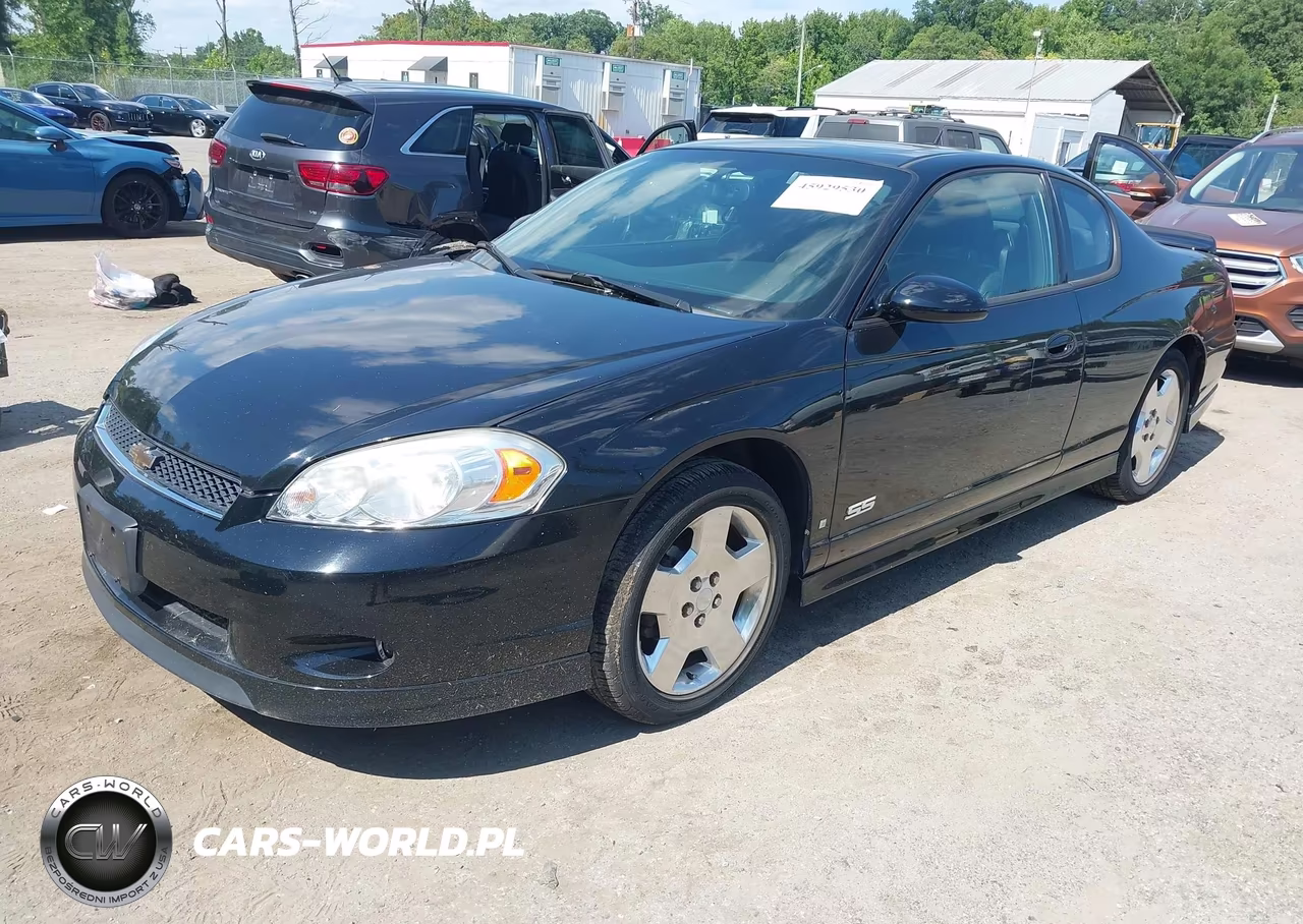 2006 Chevrolet Monte Carlo Ss VIN:2G1WL16C869254720 - 2