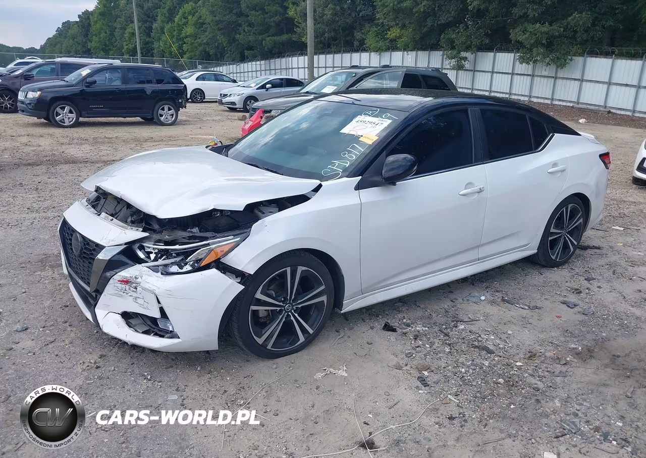 2021 Nissan Sentra Sr Xtronic Cvt VIN:3N1AB8DV7MY262809 - 2