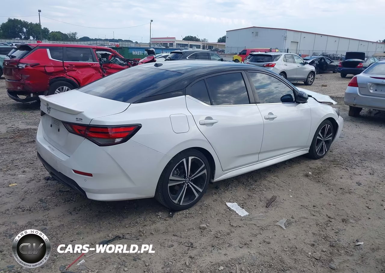 2021 Nissan Sentra Sr Xtronic Cvt VIN:3N1AB8DV7MY262809 - 4