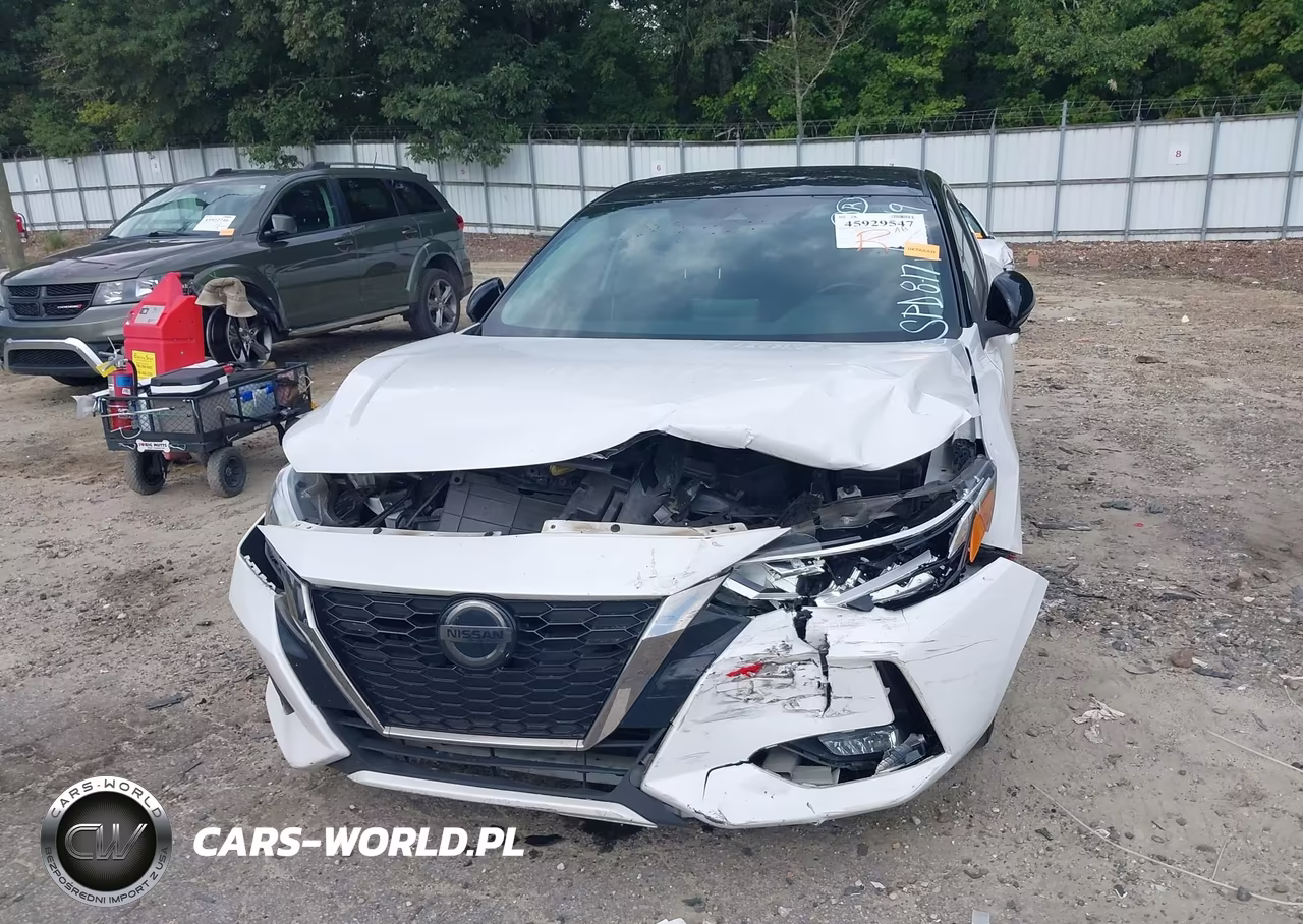 2021 Nissan Sentra Sr Xtronic Cvt VIN:3N1AB8DV7MY262809 - 6