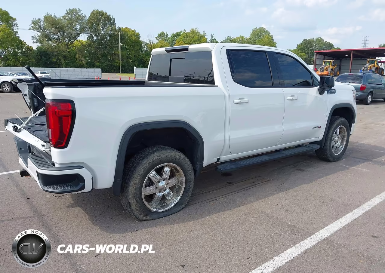 2020 GMC Sierra 1500 4Wd Short Box At4 VIN:3GTP9EED4LG228354 - 4