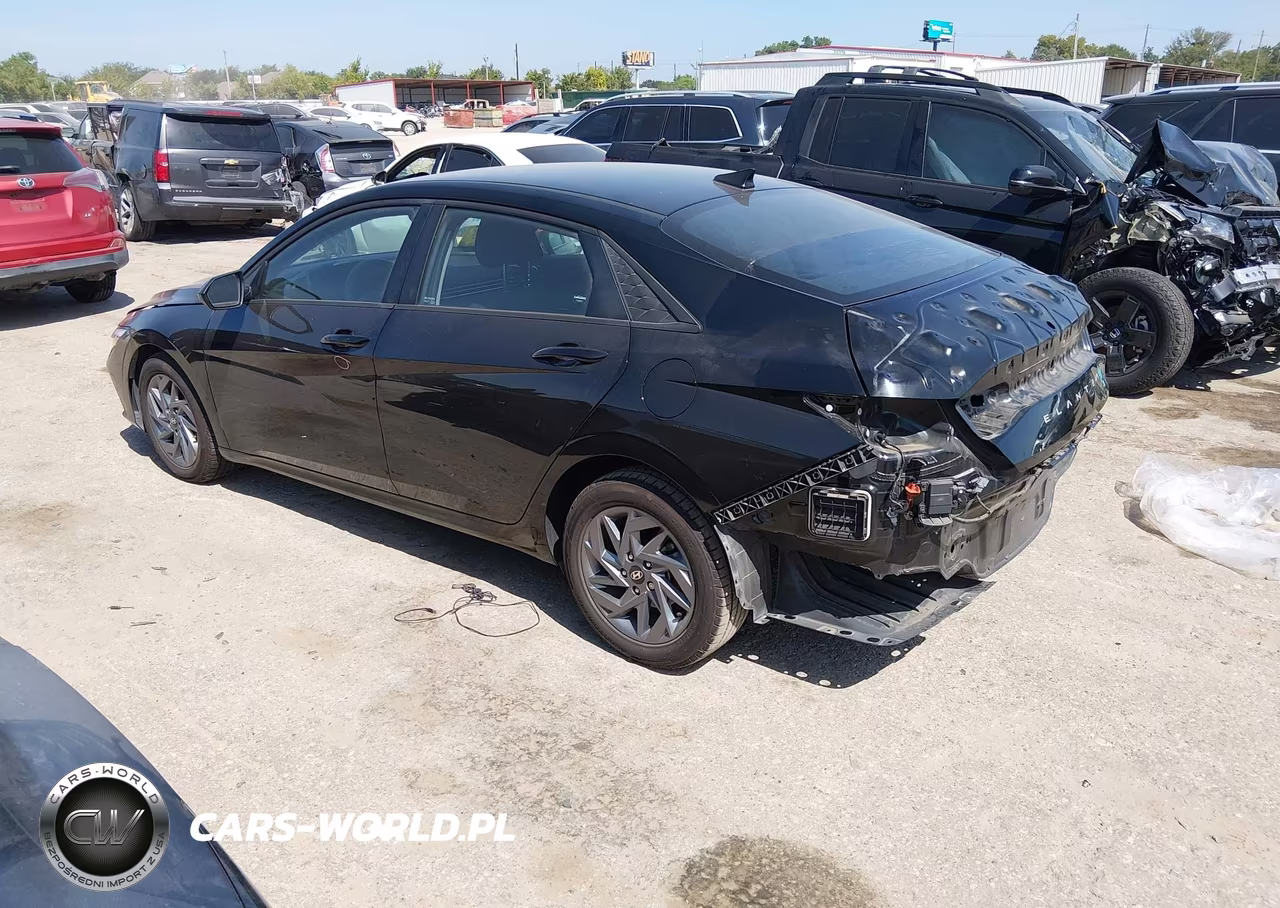 2024 Hyundai Elantra Sel VIN:KMHLM4DG7RU717173 - 3