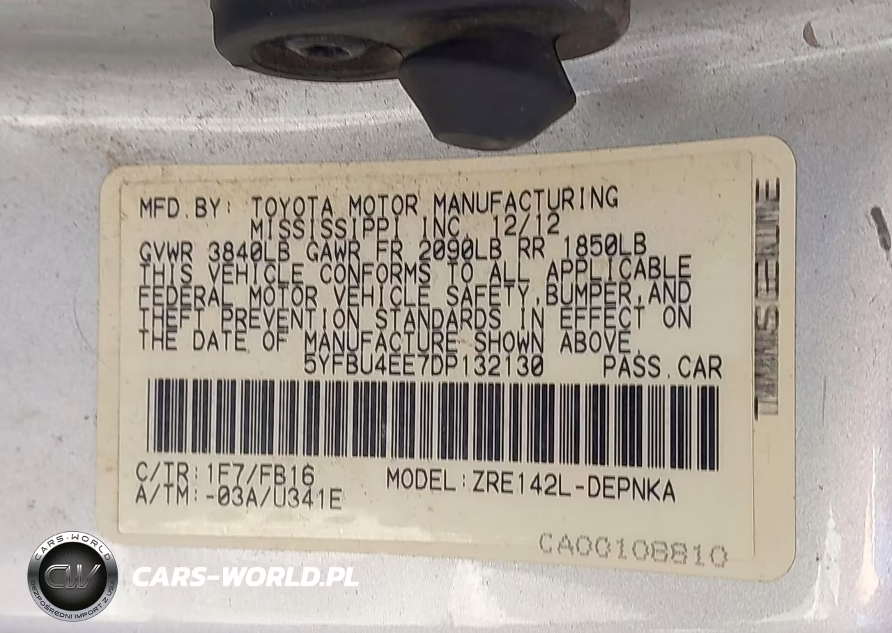 2013 Toyota Corolla Le VIN:5YFBU4EE7DP132130 - 9