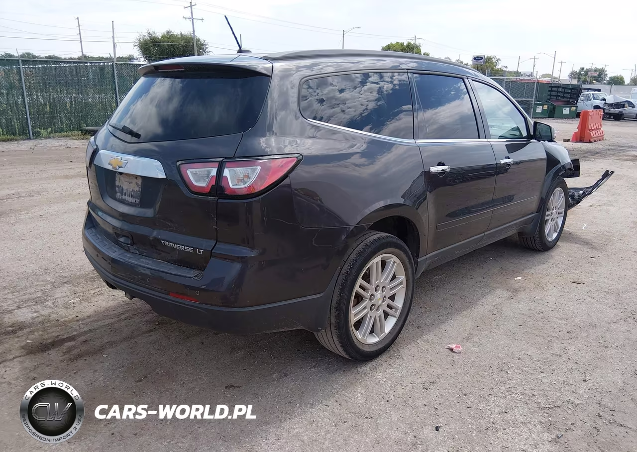 2015 Chevrolet Traverse Lt VIN:1GNKRGKD8FJ118377 - 4