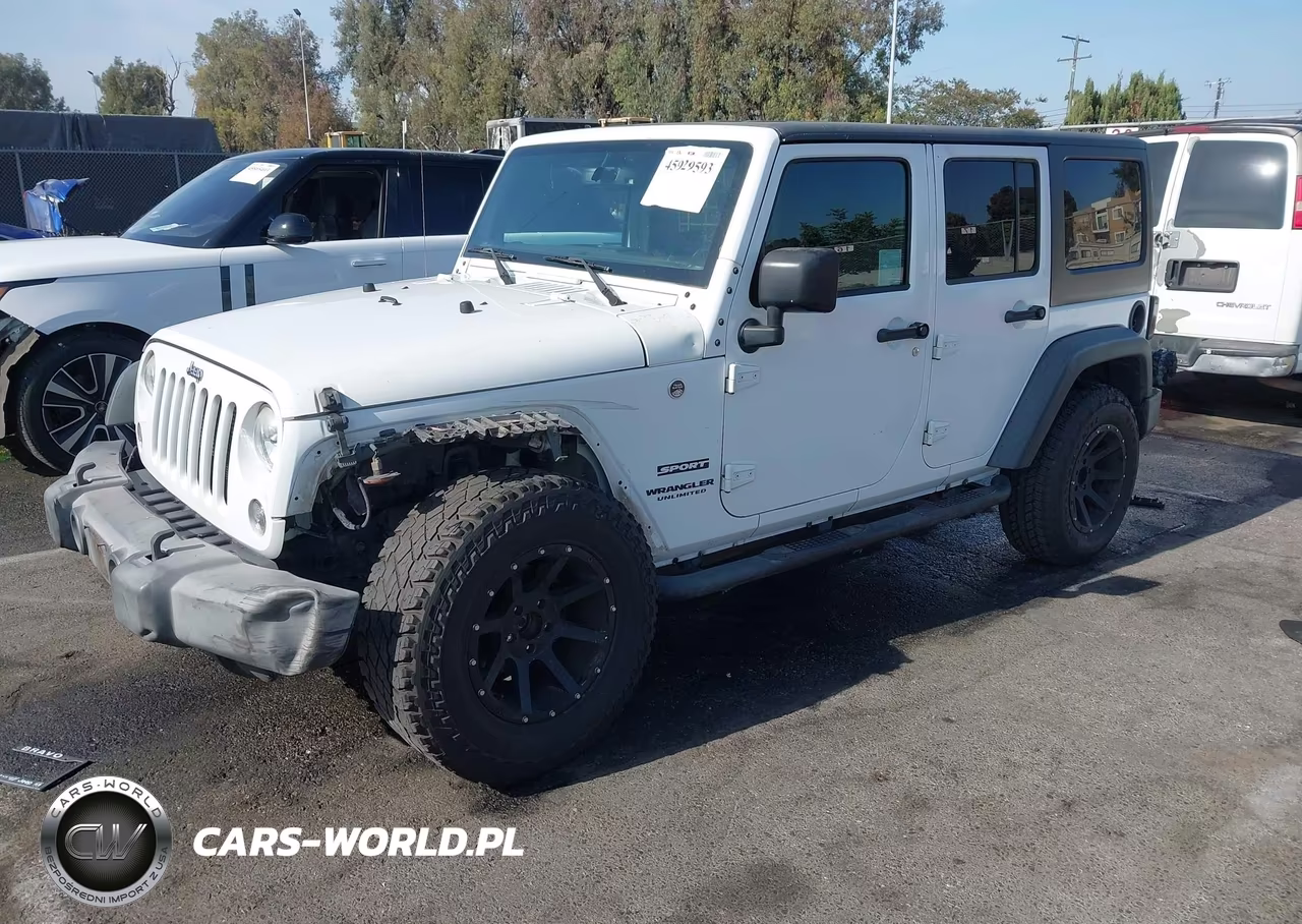2016 Jeep Wrangler Unlimited Sport VIN:1C4HJWDG5GL113672 - 2