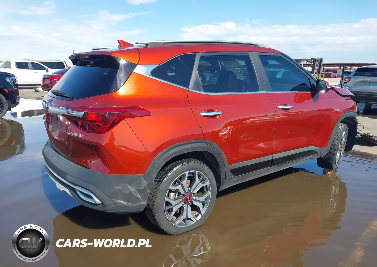 2021 Kia Seltos Sx Turbo VIN:KNDETCA27M7203415 - 4