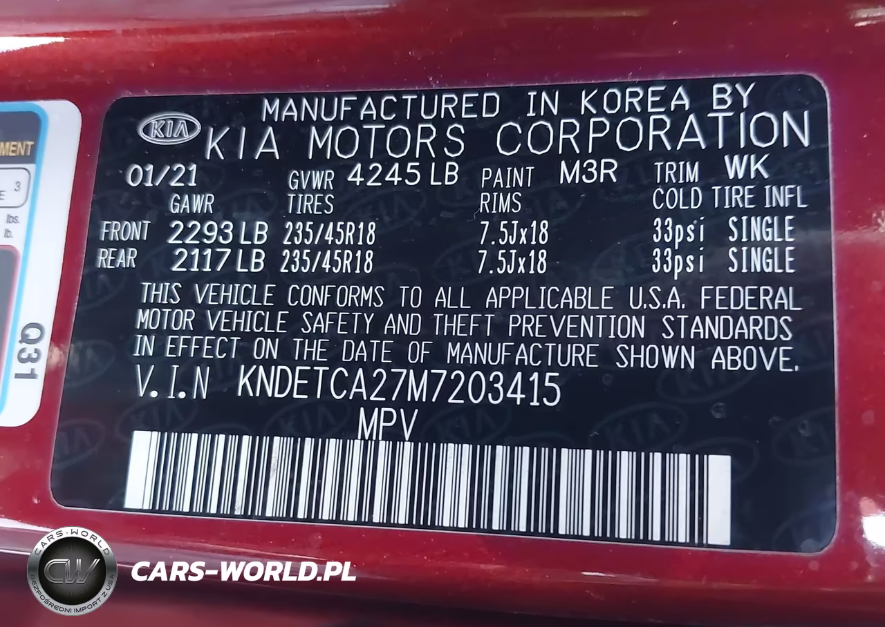 2021 Kia Seltos Sx Turbo VIN:KNDETCA27M7203415 - 9
