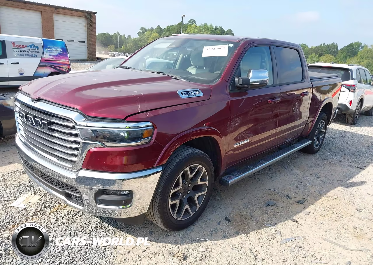 2025 Ram 1500 Laramie 4X4 5'7 Box VIN:1C6SRFJP0SN599265 - 2