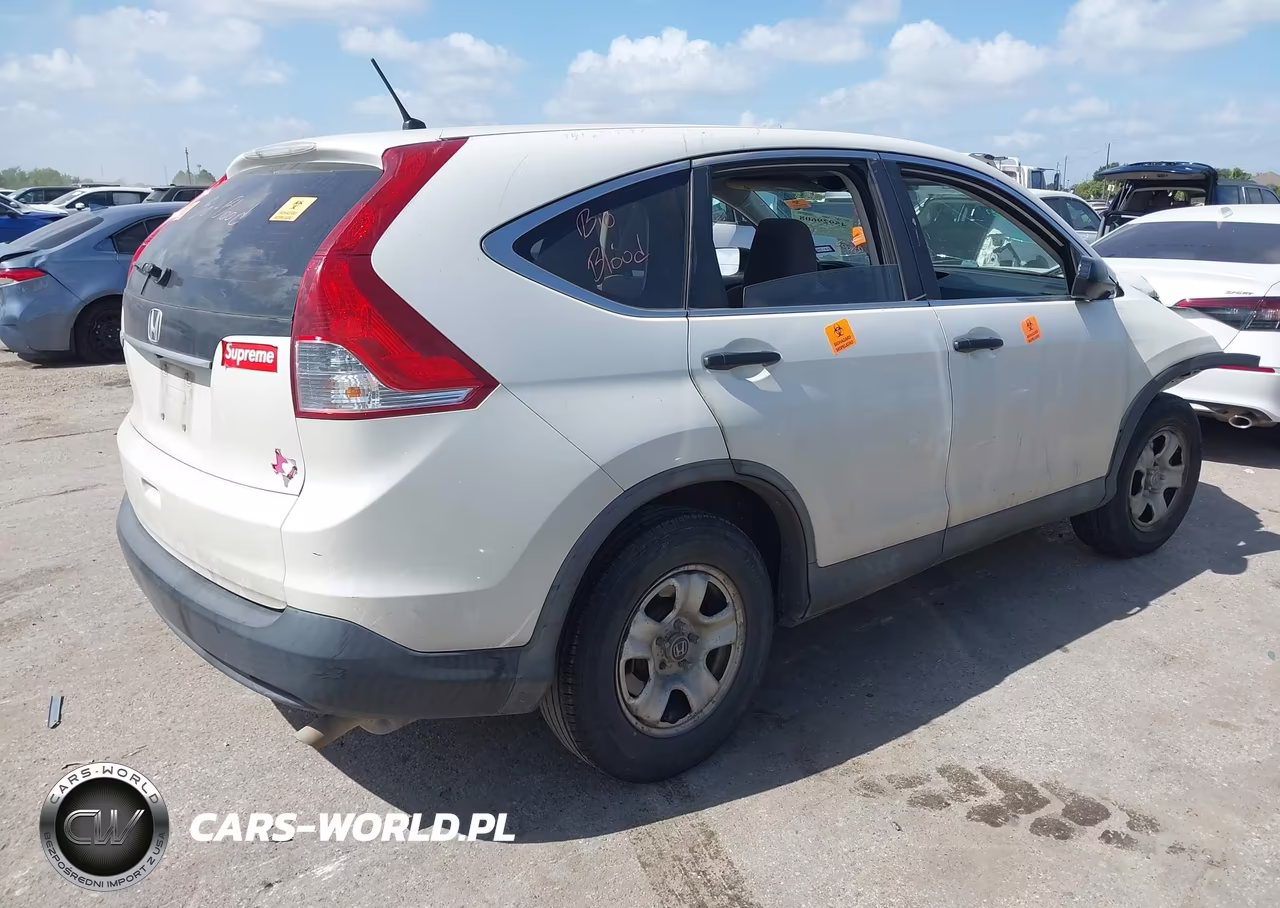 2013 Honda Cr-V Lx VIN:5J6RM3H33DL030295 - 4