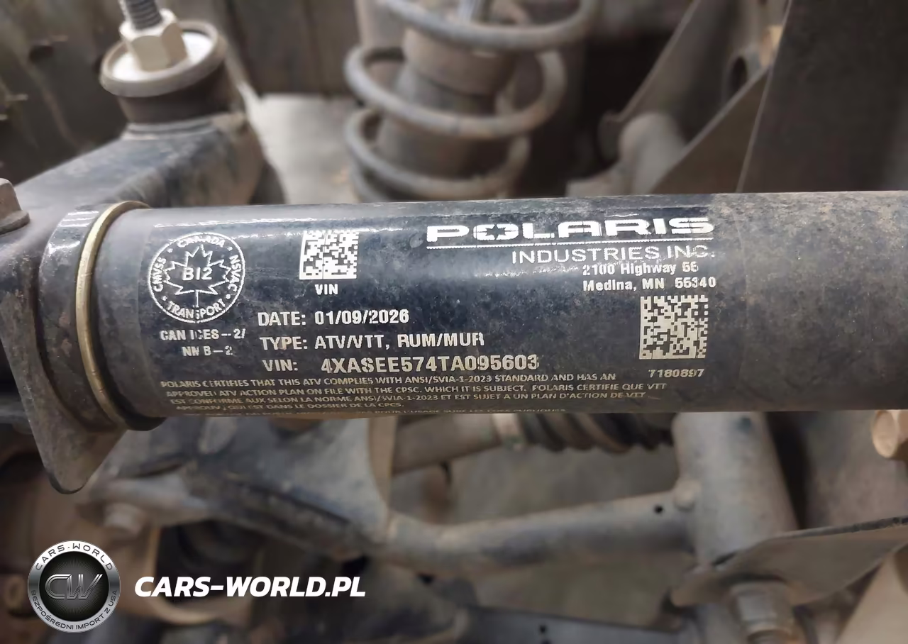 2026 Polaris Sportsman 570 Eps VIN:4XASEE574TA095603 - 10